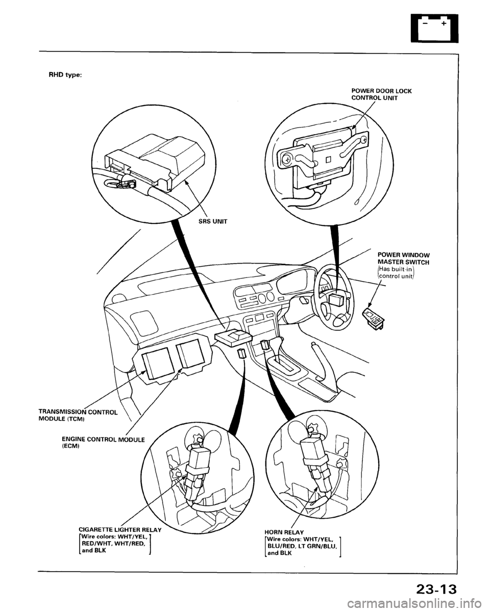 HONDA ACCORD 1995  Service Repair Manual 