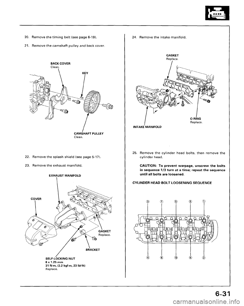 HONDA ACCORD 1995  Service Repair Manual 