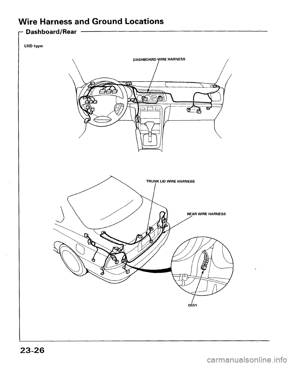 HONDA ACCORD 1995  Service Repair Manual 