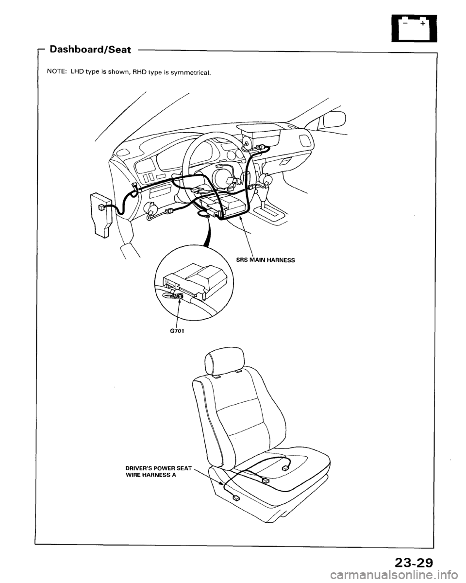 HONDA ACCORD 1995  Service Repair Manual 