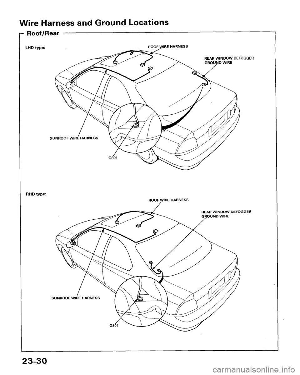 HONDA ACCORD 1995  Service Repair Manual 