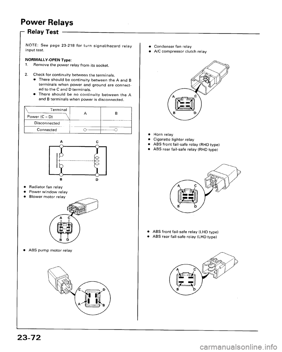 HONDA ACCORD 1995  Service Repair Manual 