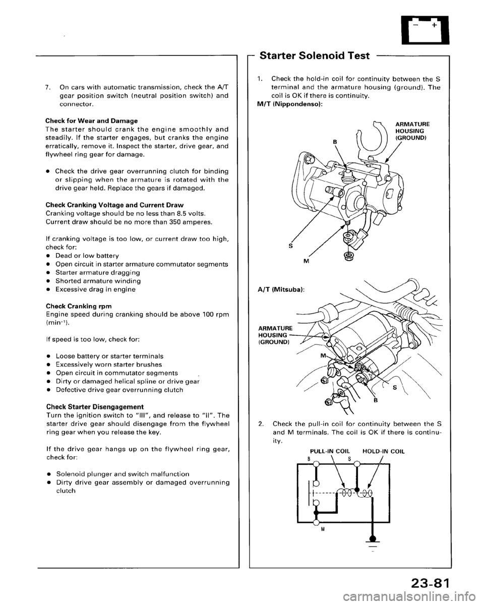 HONDA ACCORD 1995  Service Repair Manual 