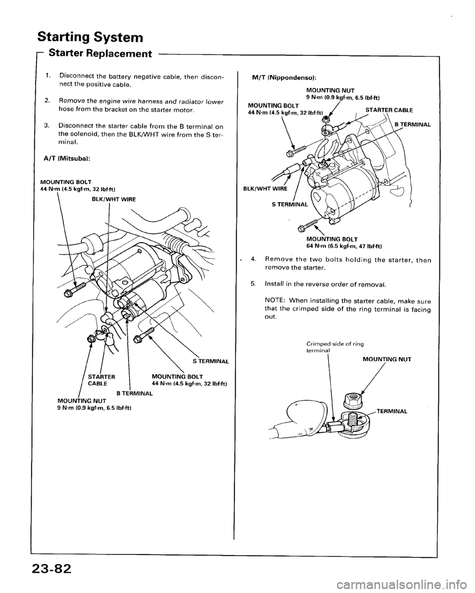 HONDA ACCORD 1995  Service Repair Manual 