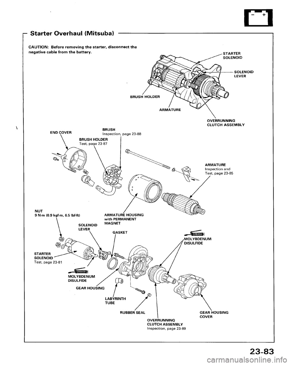 HONDA ACCORD 1995  Service Repair Manual 