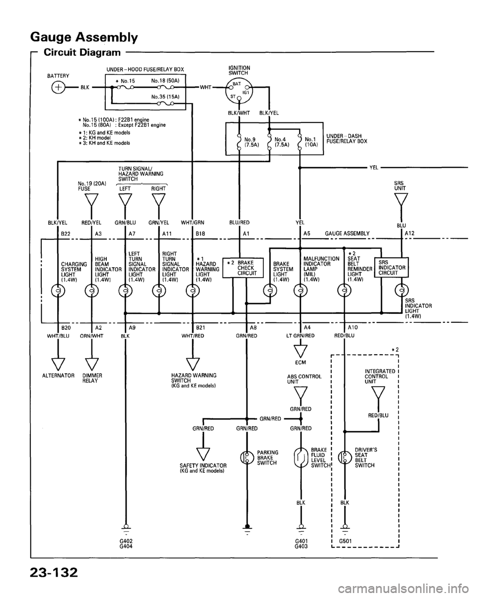 HONDA ACCORD 1995 Service Repair Manual HONDA ACCORD 1995 Service Repair Manual