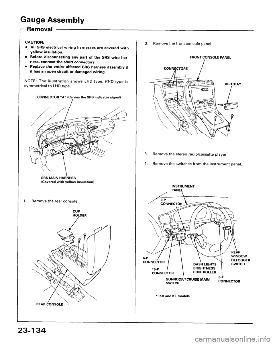 HONDA ACCORD 1995 Service Repair Manual HONDA ACCORD 1995 Service Repair Manual