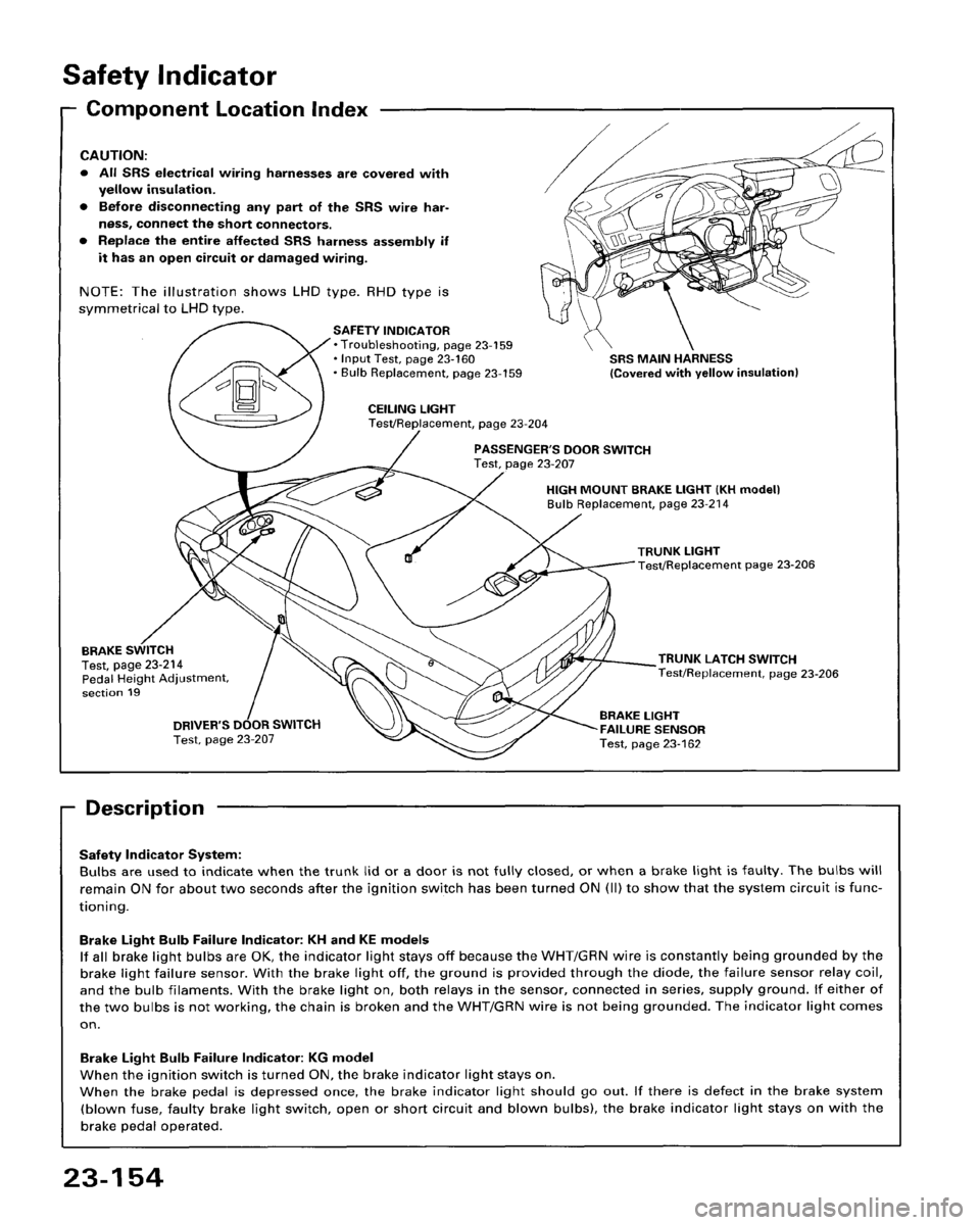 HONDA ACCORD 1995 Service Repair Manual HONDA ACCORD 1995 Service Repair Manual