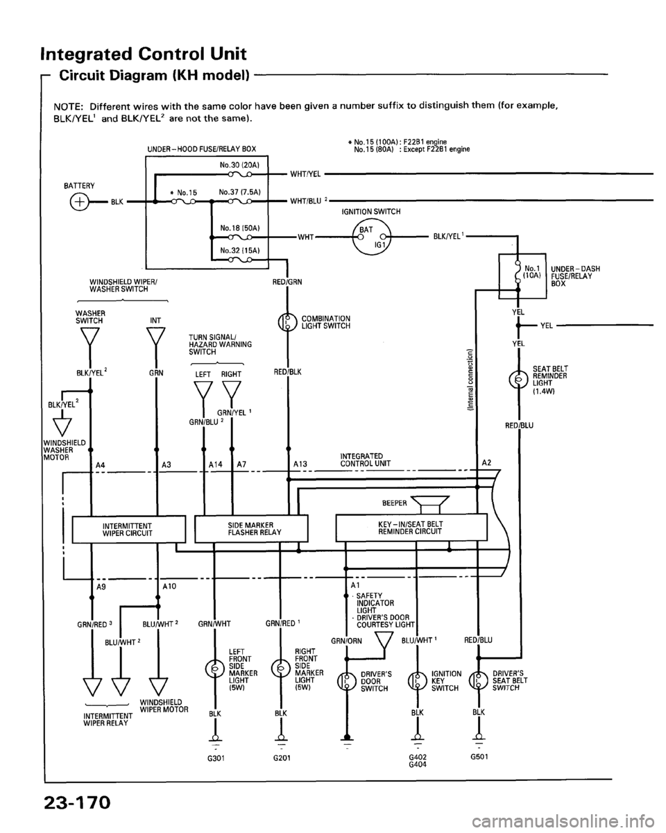 HONDA ACCORD 1995 Service Repair Manual HONDA ACCORD 1995 Service Repair Manual