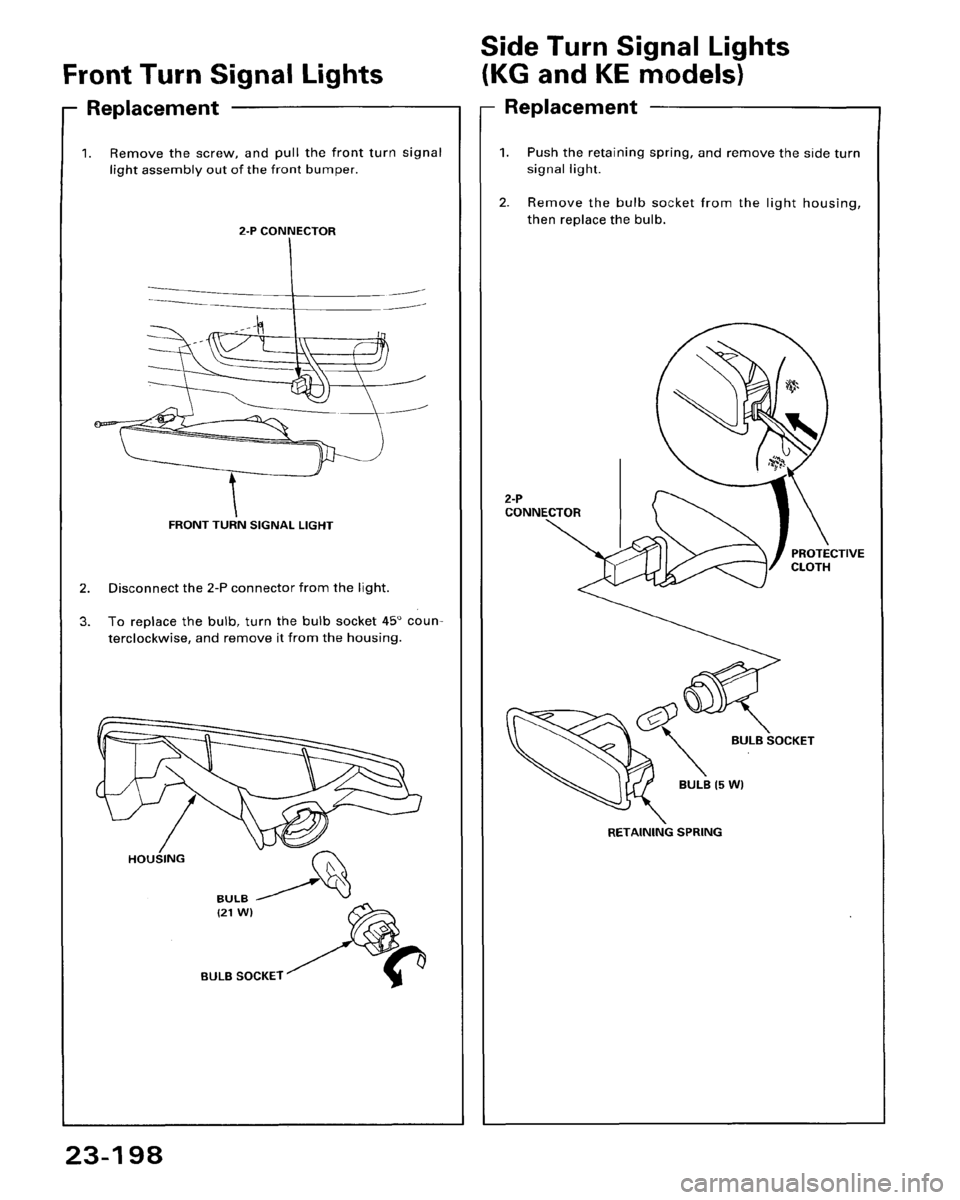 HONDA ACCORD 1995  Service Repair Manual 