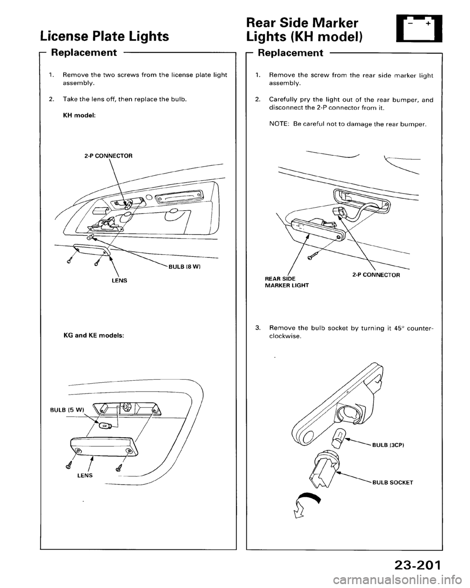 HONDA ACCORD 1995  Service Repair Manual 