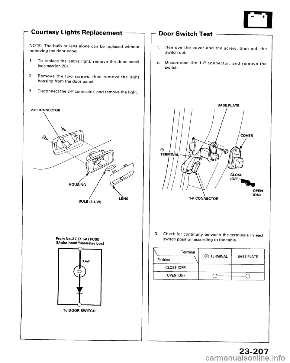 HONDA ACCORD 1995  Service Repair Manual 