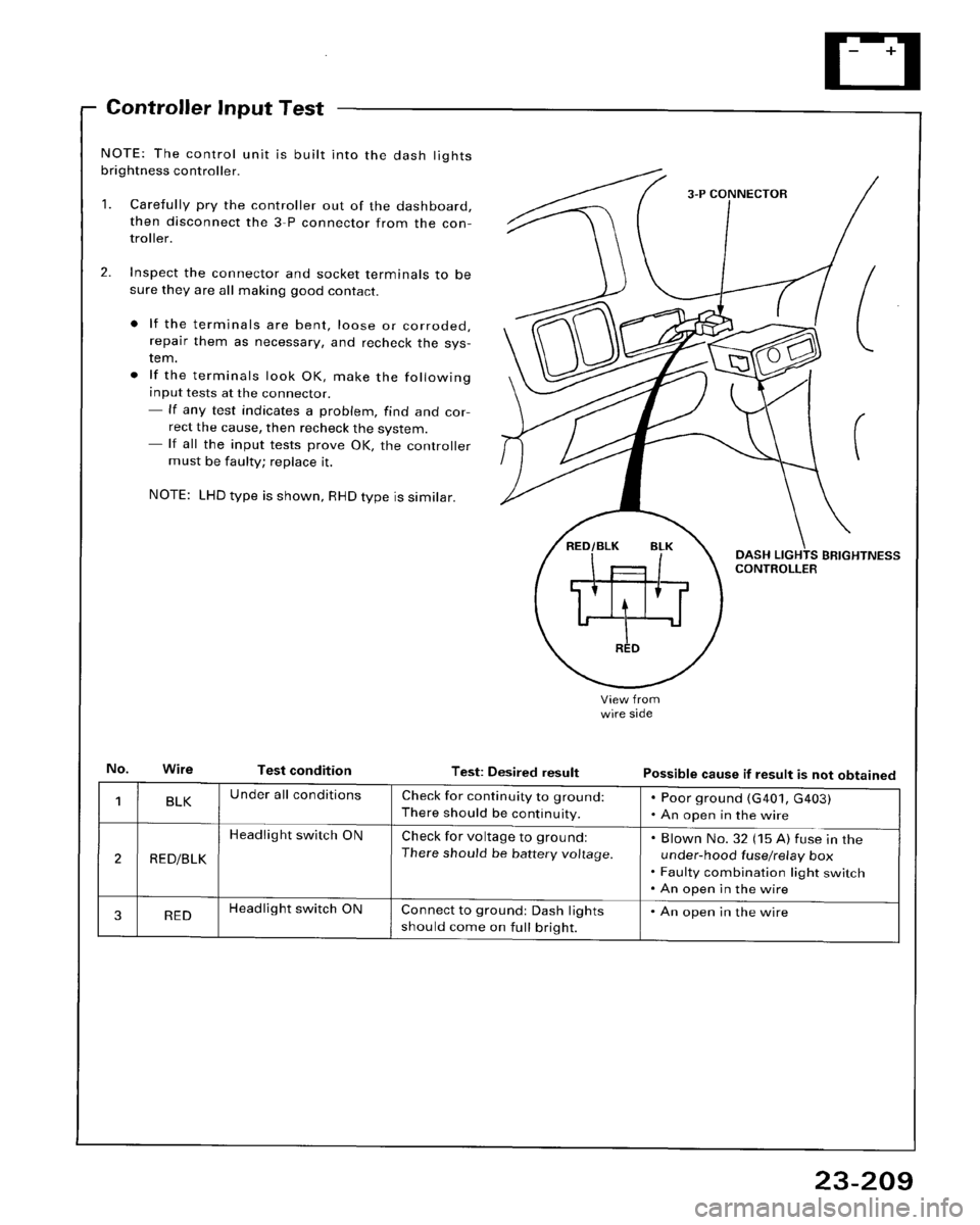 HONDA ACCORD 1995  Service Repair Manual 