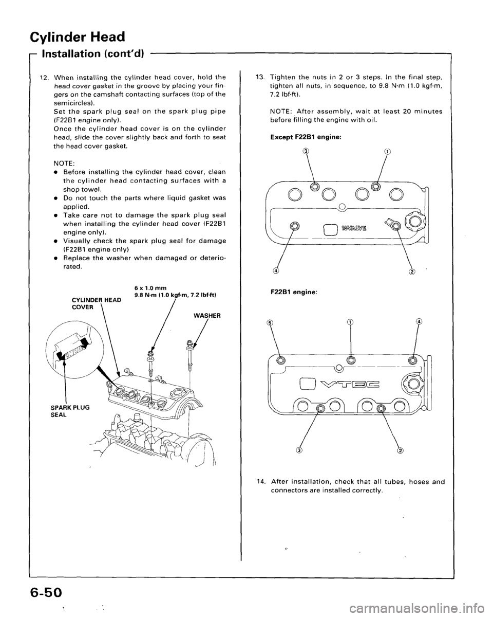 HONDA ACCORD 1995  Service Repair Manual 