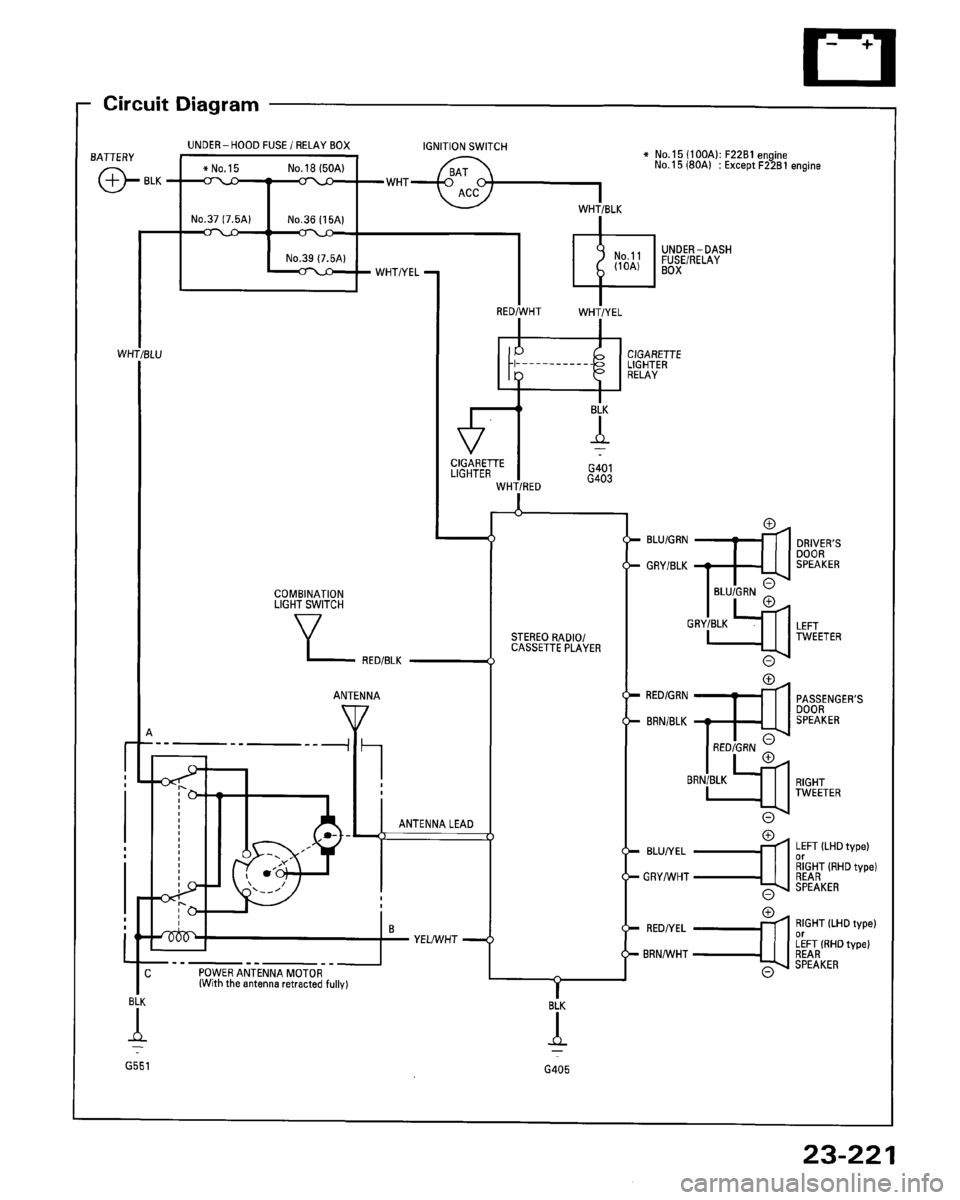 HONDA ACCORD 1995 Service Repair Manual HONDA ACCORD 1995 Service Repair Manual