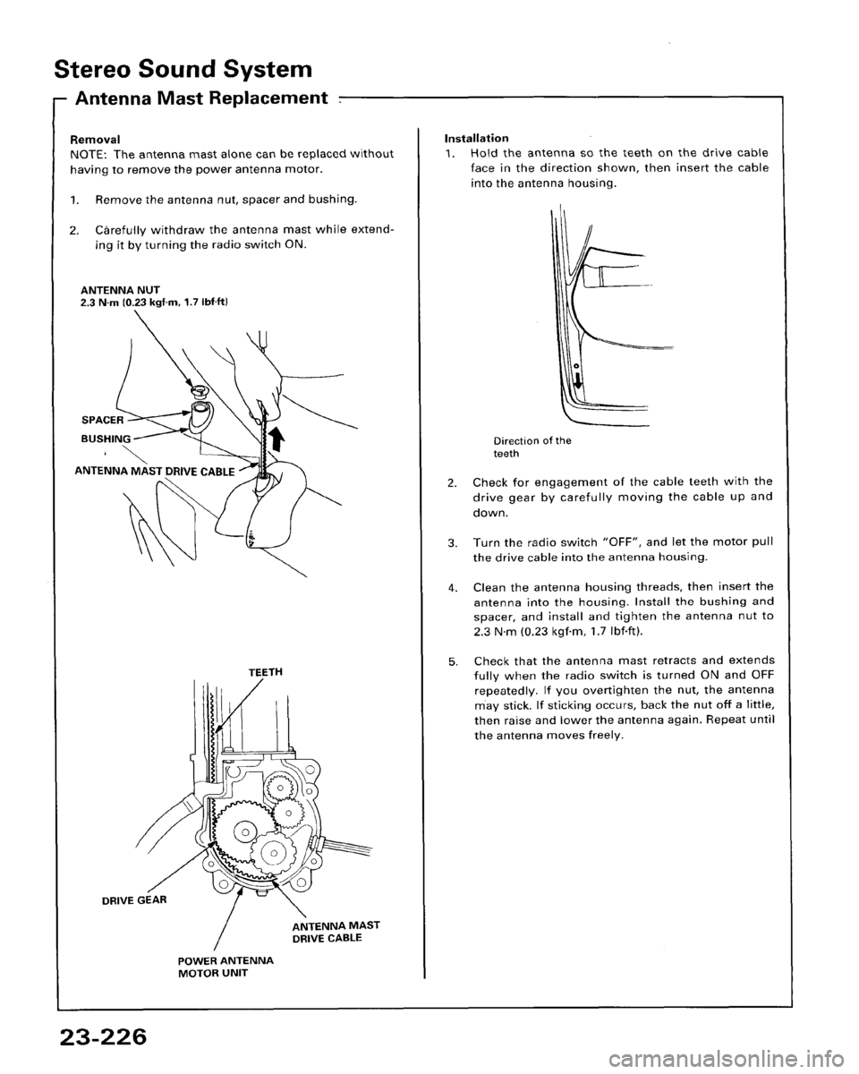 HONDA ACCORD 1995 Service Repair Manual HONDA ACCORD 1995 Service Repair Manual