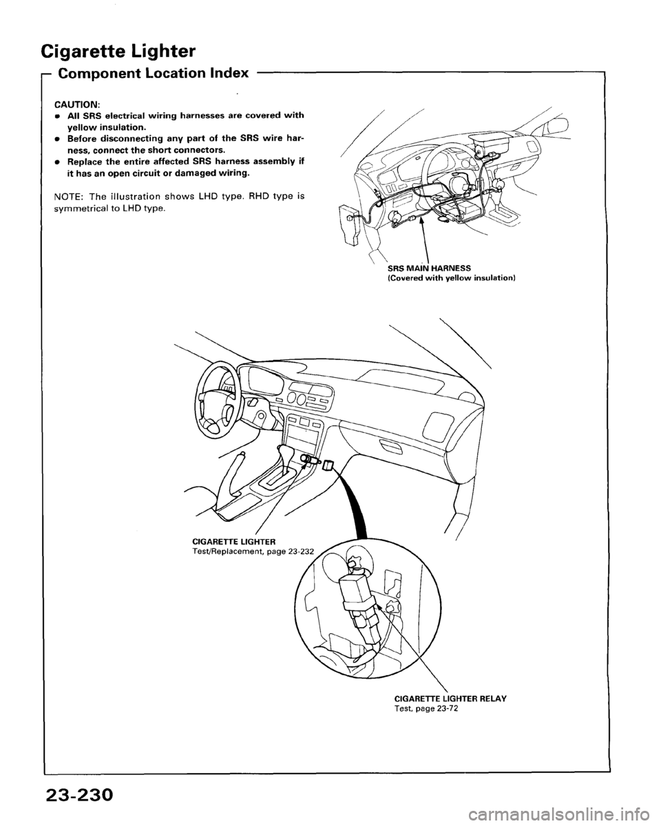 HONDA ACCORD 1995 Service Repair Manual HONDA ACCORD 1995 Service Repair Manual