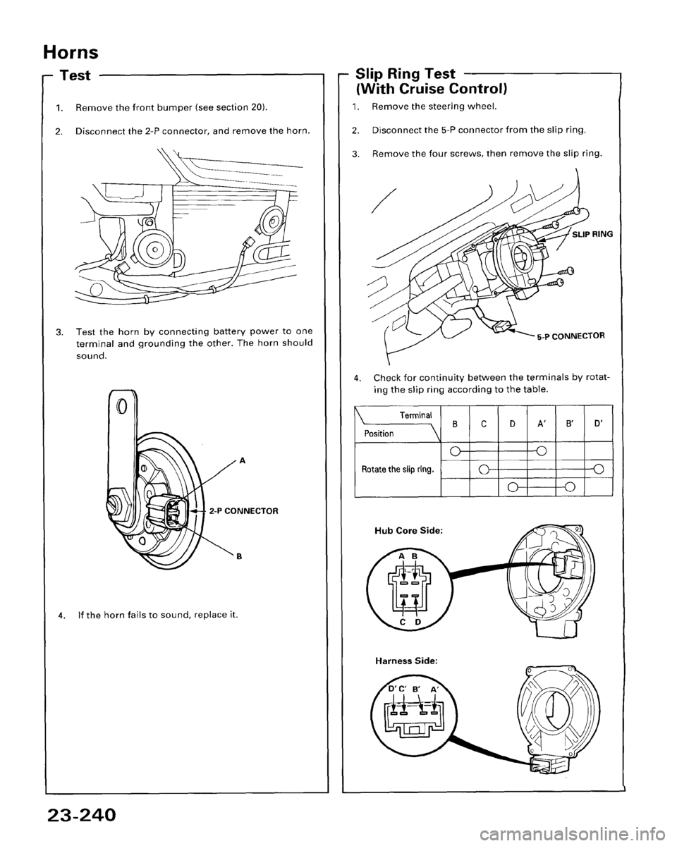 HONDA ACCORD 1995  Service Repair Manual 