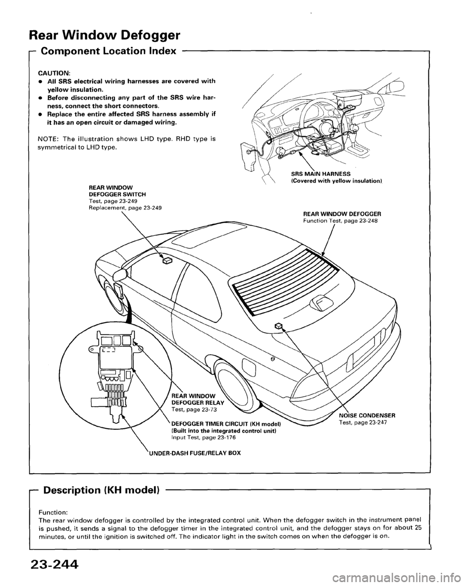 HONDA ACCORD 1995 Service Repair Manual HONDA ACCORD 1995 Service Repair Manual