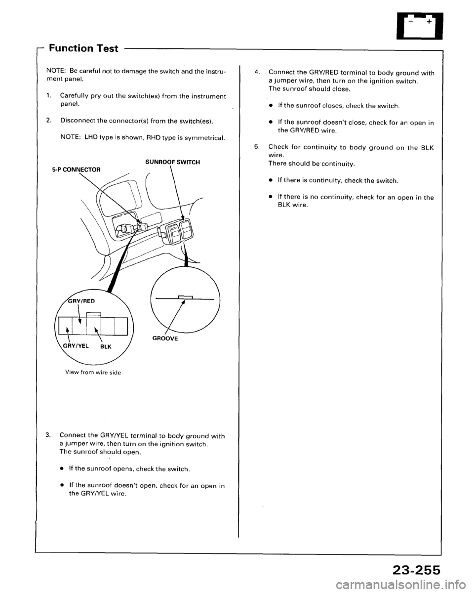 HONDA ACCORD 1995  Service Repair Manual 