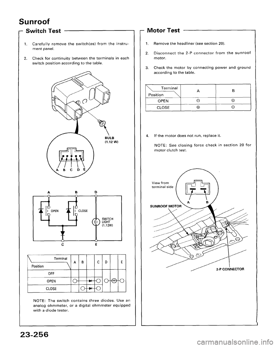 HONDA ACCORD 1995  Service Repair Manual 