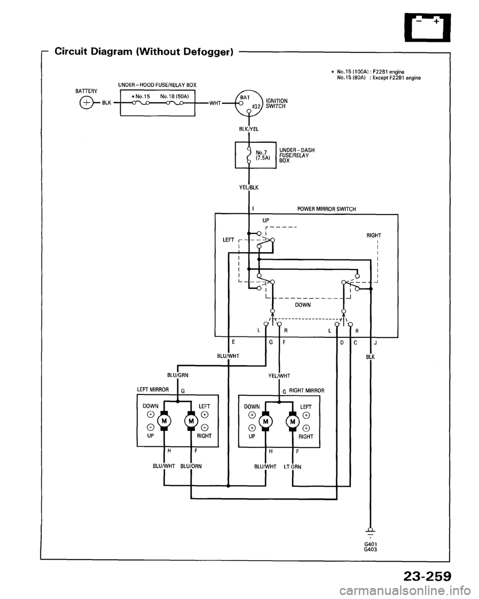 HONDA ACCORD 1995  Service Repair Manual 