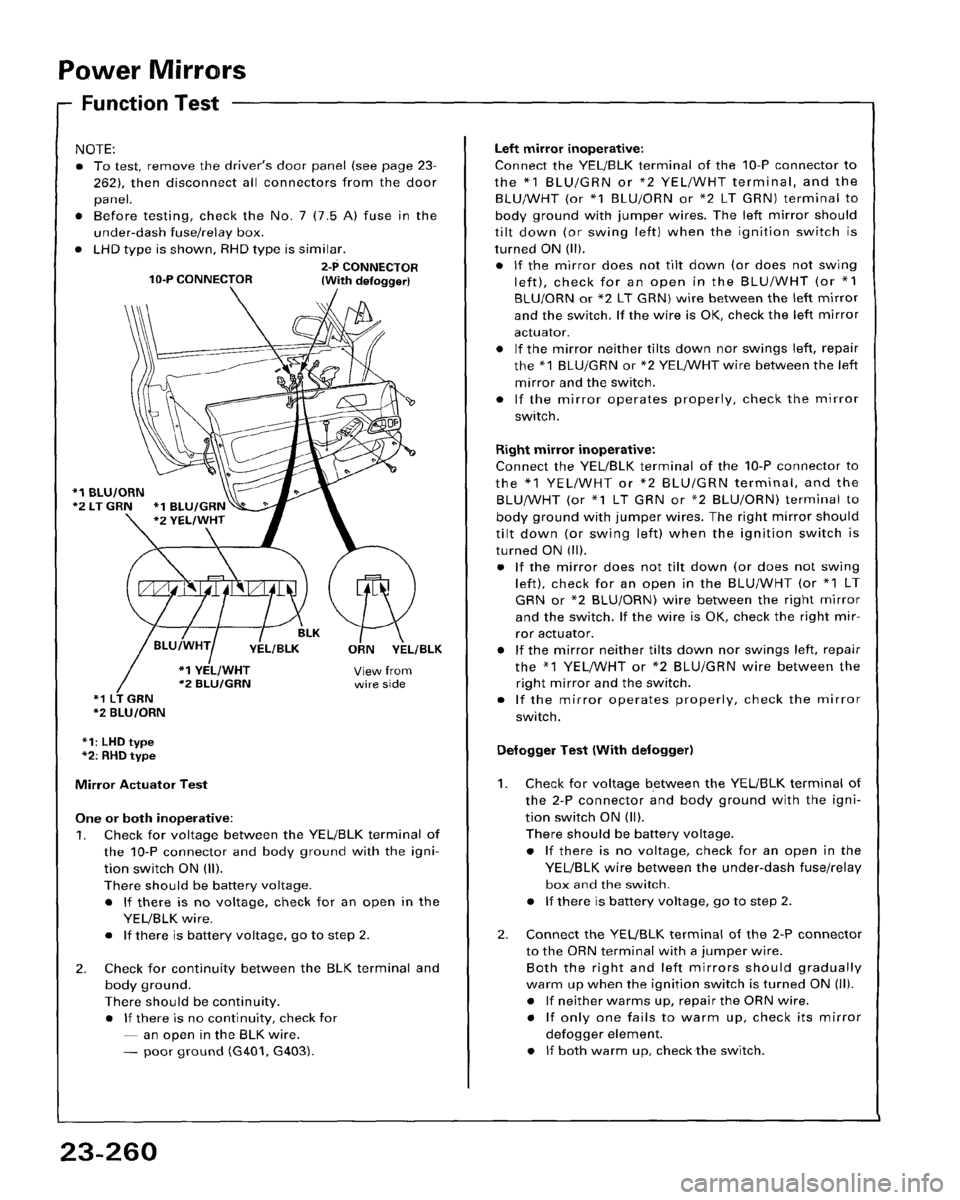 HONDA ACCORD 1995  Service Repair Manual 