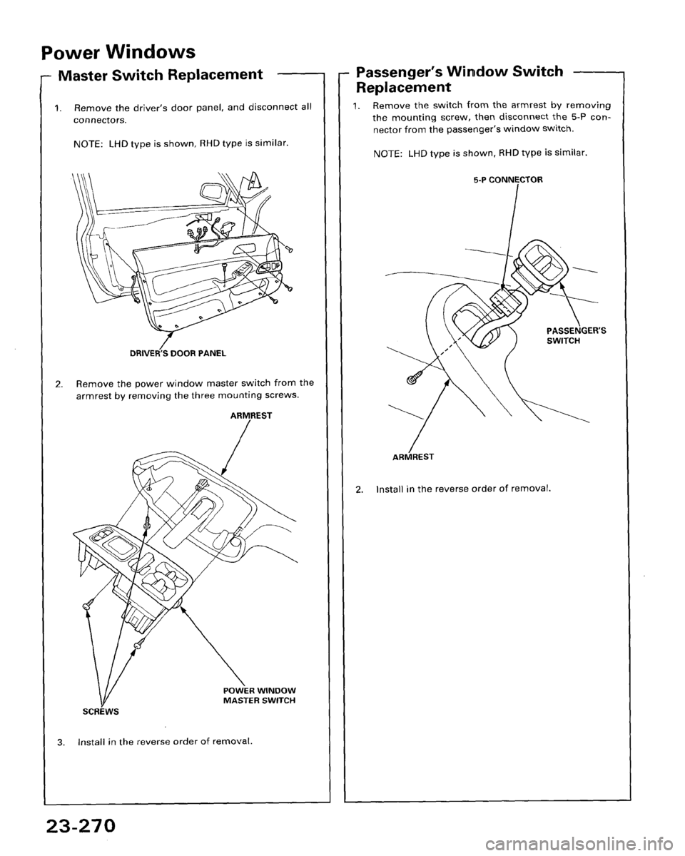 HONDA ACCORD 1995  Service Repair Manual 