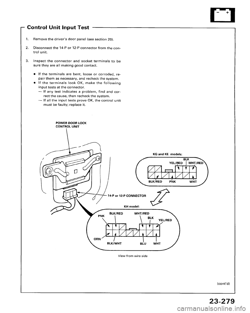 HONDA ACCORD 1995  Service Repair Manual 