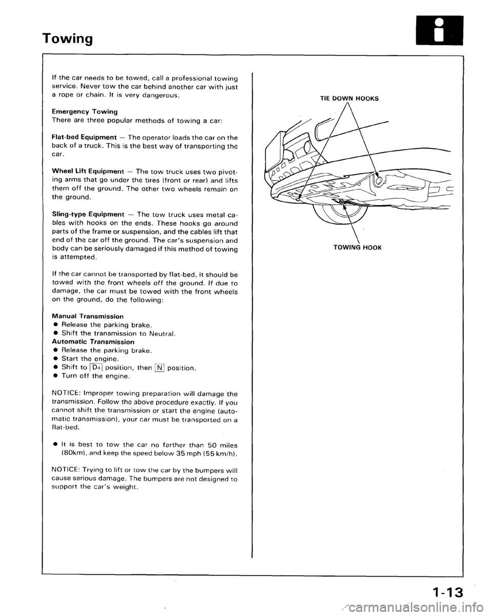 HONDA ACCORD 1995  Service User Guide 