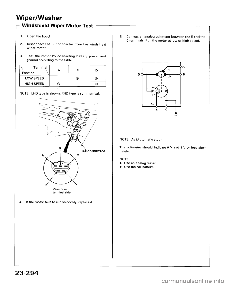 HONDA ACCORD 1995  Service Repair Manual 