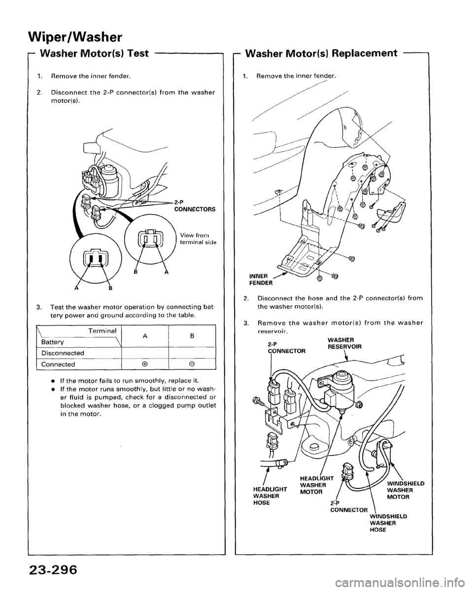 HONDA ACCORD 1995  Service Repair Manual 