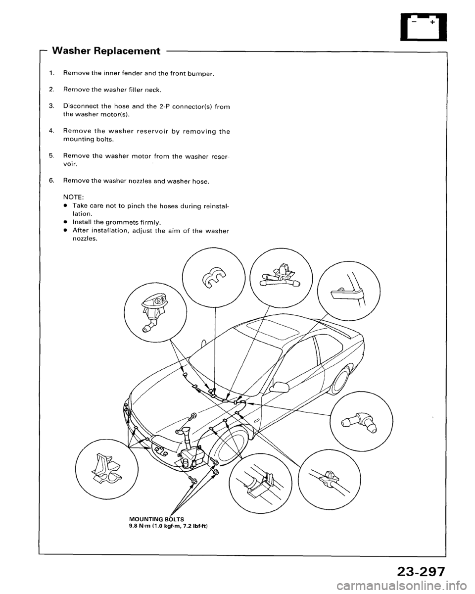 HONDA ACCORD 1995  Service Repair Manual 