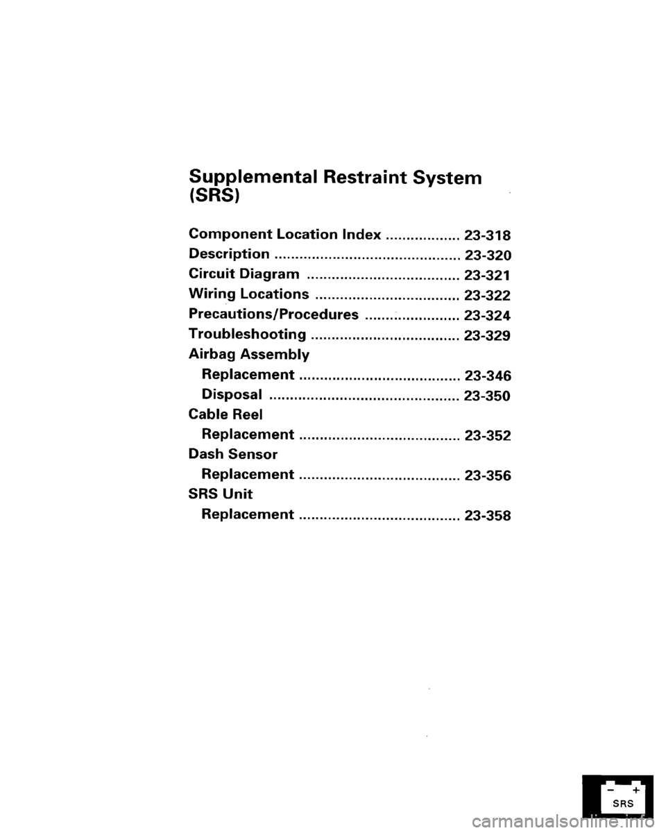 HONDA ACCORD 1995 Service Repair Manual HONDA ACCORD 1995 Service Repair Manual