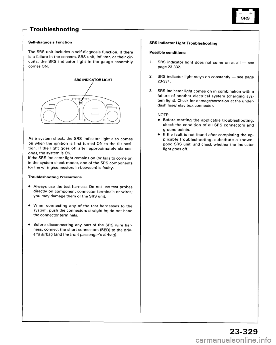HONDA ACCORD 1995  Service Repair Manual 