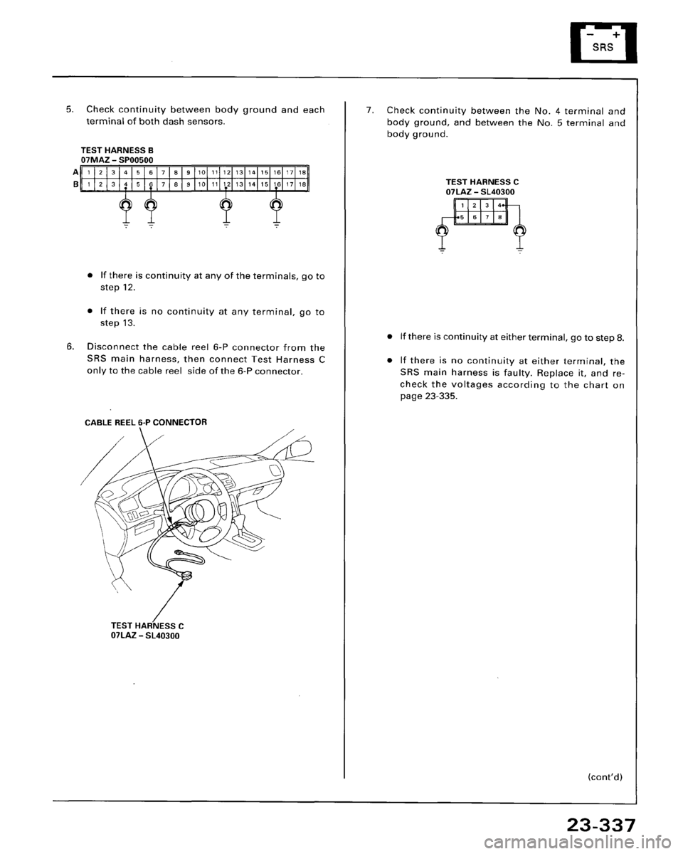 HONDA ACCORD 1995  Service Repair Manual 