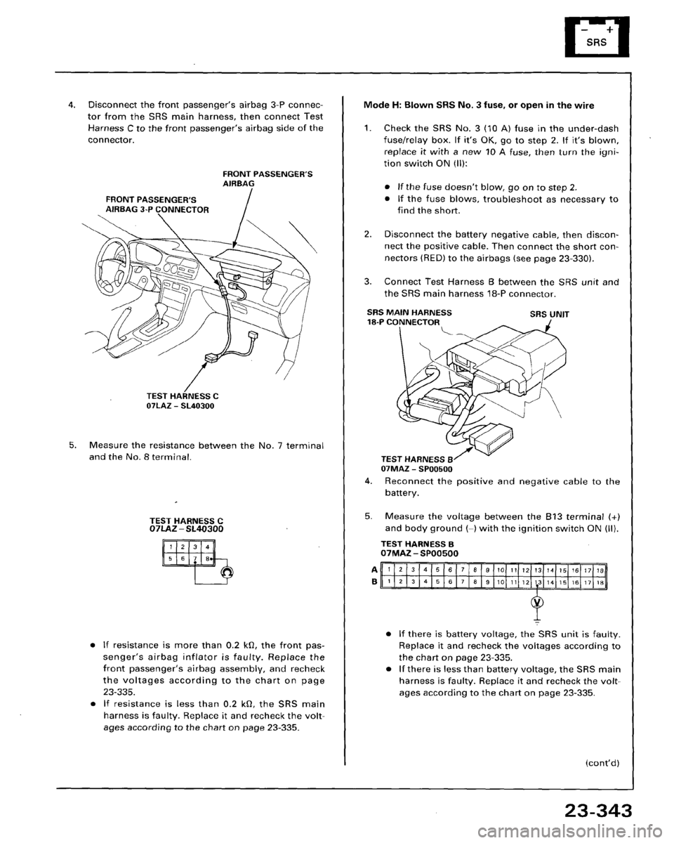 HONDA ACCORD 1995  Service Repair Manual 