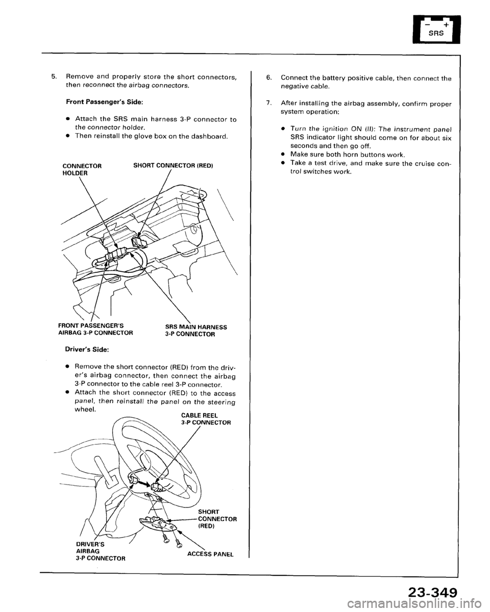 HONDA ACCORD 1995  Service Repair Manual 