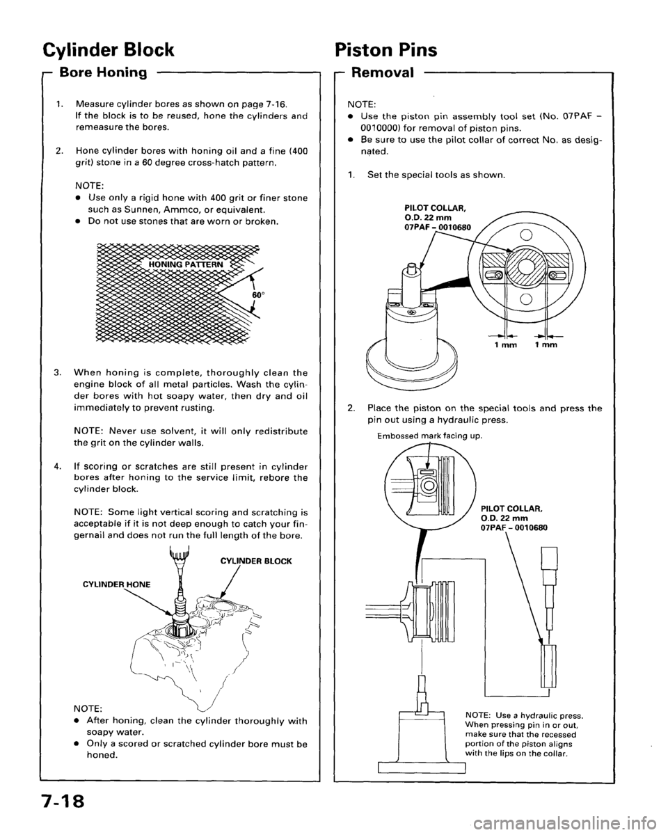 HONDA ACCORD 1995  Service Repair Manual 