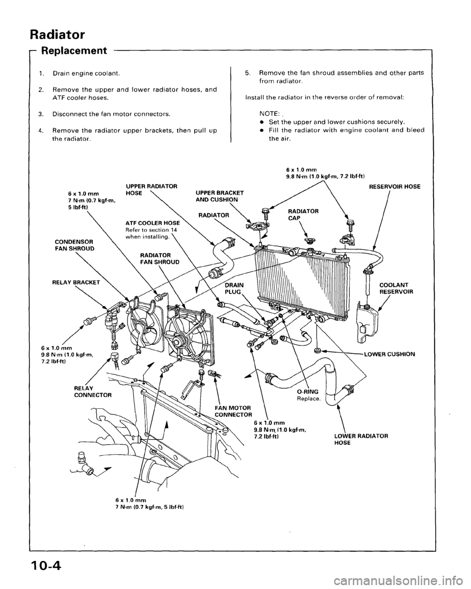 HONDA ACCORD 1995  Service Repair Manual 