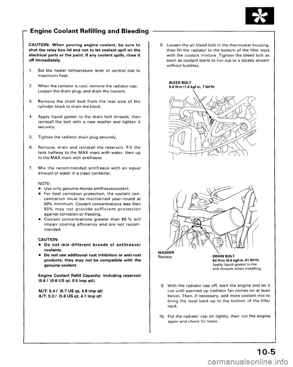 HONDA ACCORD 1995  Service Repair Manual 