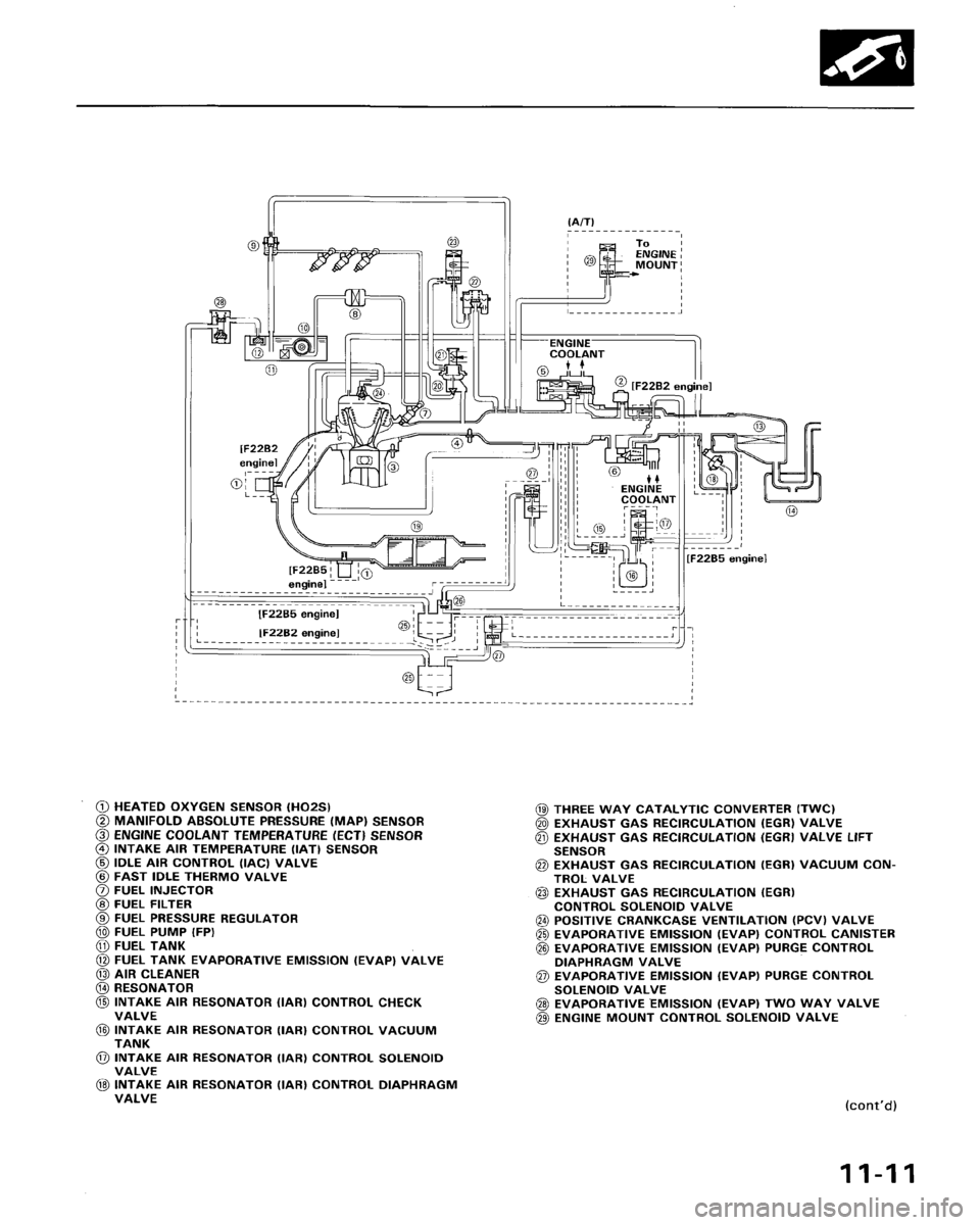 HONDA ACCORD 1995  Service Repair Manual 