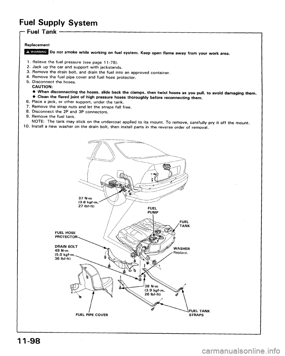 HONDA ACCORD 1995  Service Repair Manual 