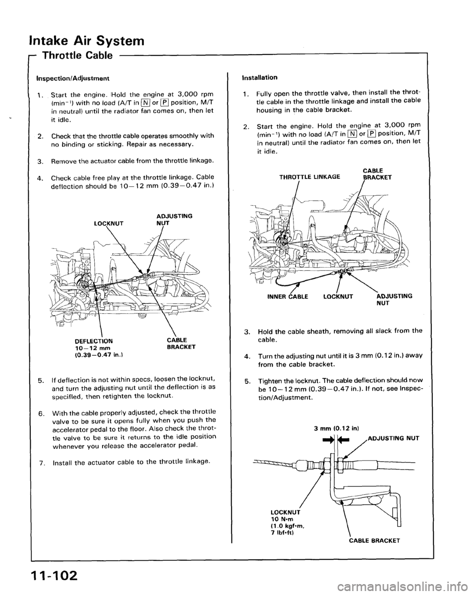 HONDA ACCORD 1995  Service Repair Manual 