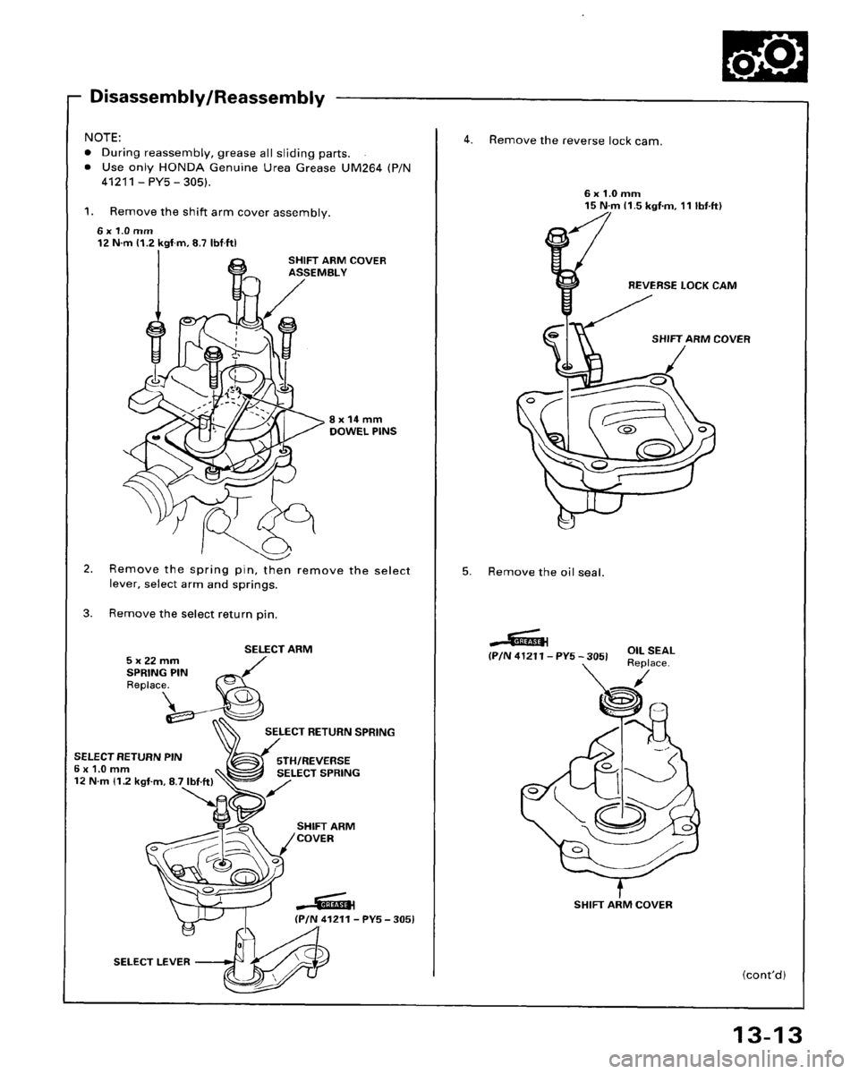HONDA ACCORD 1995  Service Repair Manual 