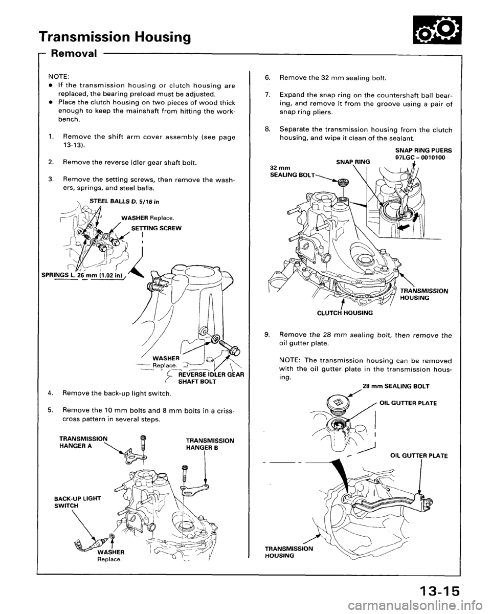 HONDA ACCORD 1995  Service Repair Manual 