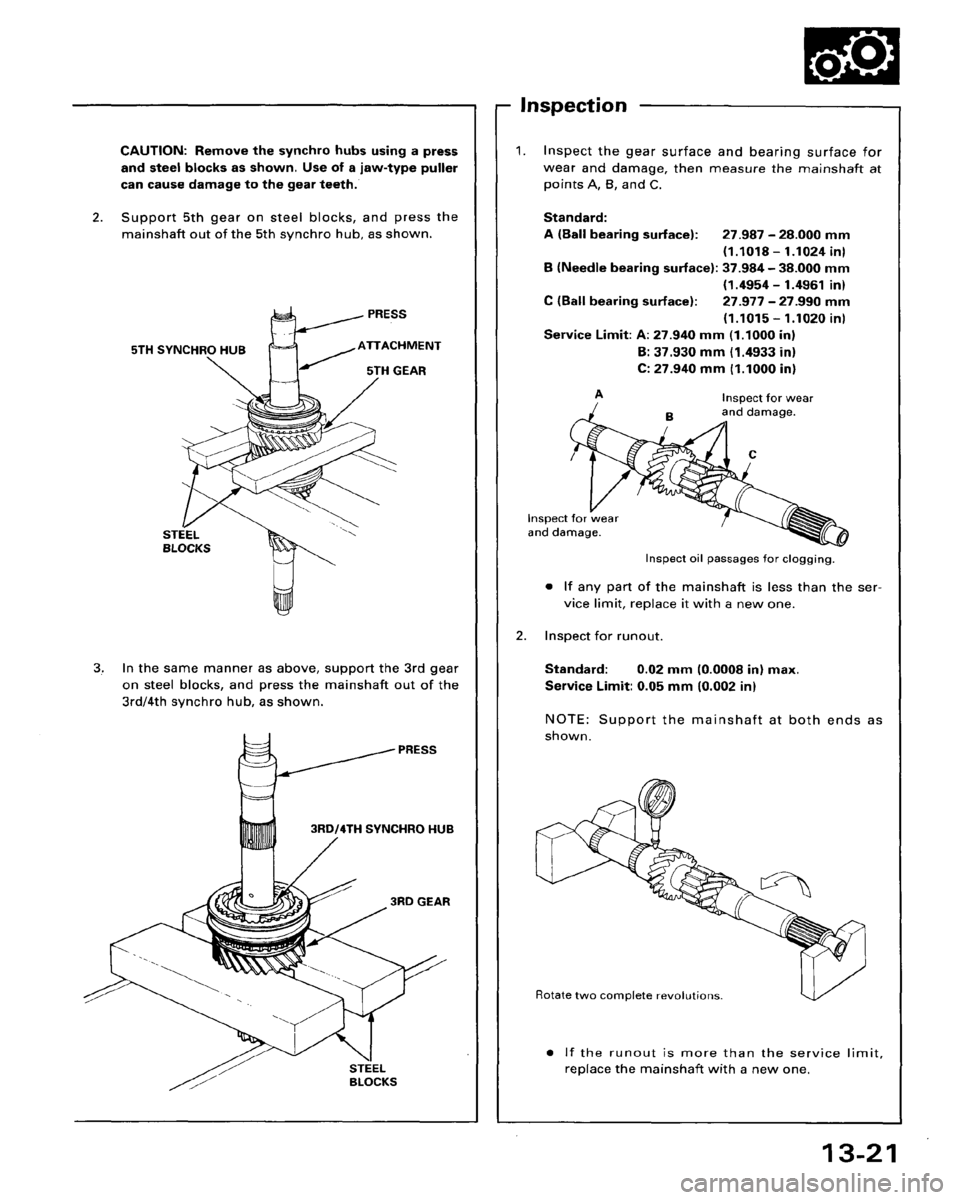 HONDA ACCORD 1995  Service Repair Manual 