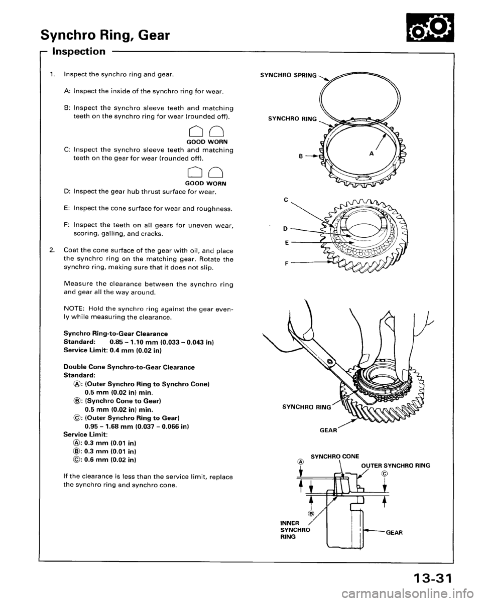 HONDA ACCORD 1995 Service Repair Manual HONDA ACCORD 1995 Service Repair Manual