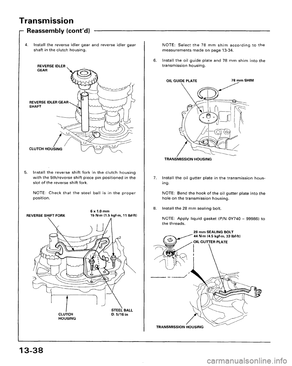HONDA ACCORD 1995 Service Repair Manual HONDA ACCORD 1995 Service Repair Manual