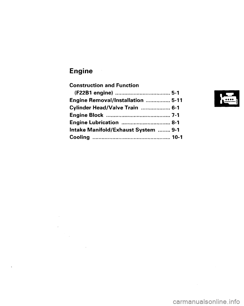 HONDA ACCORD 1995  Service Service Manual 